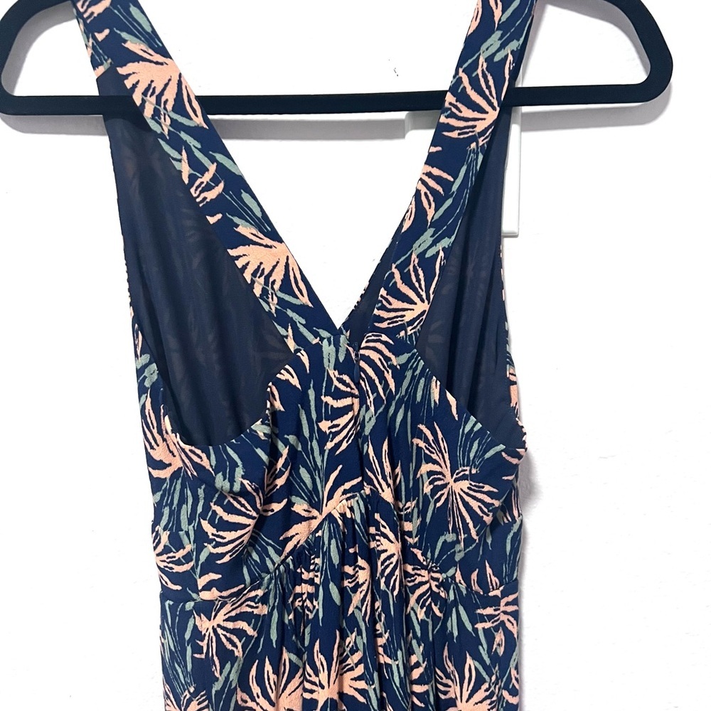 Madewell Palm print jumpsuit summer resort wear 2‎ - Picture 9 of 15